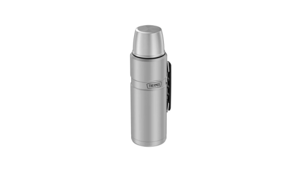 Thermos Термос Вакуумный, Непроливайка, Ударопрочный корпус "Стальной", 2 л
